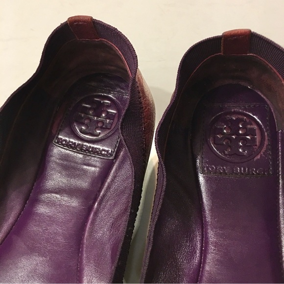 Tory Burch Caroline ballet flats Purple Size 7 - Picture 10 of 13